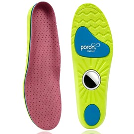 Insoles for Airtag Hidden Holder, Tracker Devise Case for Kids, Comfortable Inserts for Shoes (Light Pink, Foot:8.7-9.4IN/Insole 9.2-9.8IN/M's 5-M's6)