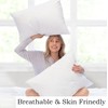 APEX FURNISHINGS white pillow cases 4 pack cotton 200 Thread