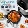 DEIME Air Fryer 6.2 QT Oilless 1500W Large Capacity Oven