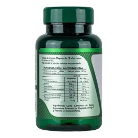 Herbalia Lab Calcio Max 600 Con Vitamina D3 Y Omega 3 Sabor Sin Sabor