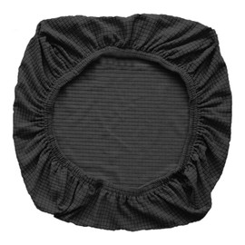 Nirrn Elastic and Breathable Office Computer Chair Cover (Black), Universal Stretch Office Chair Cover, Detachable, Washable, Dustproof, Table and Chair Cushion Protective Cover