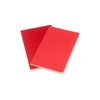 Moleskine Pocket Volant Geranium Red/Scarlet Red Plain Journal