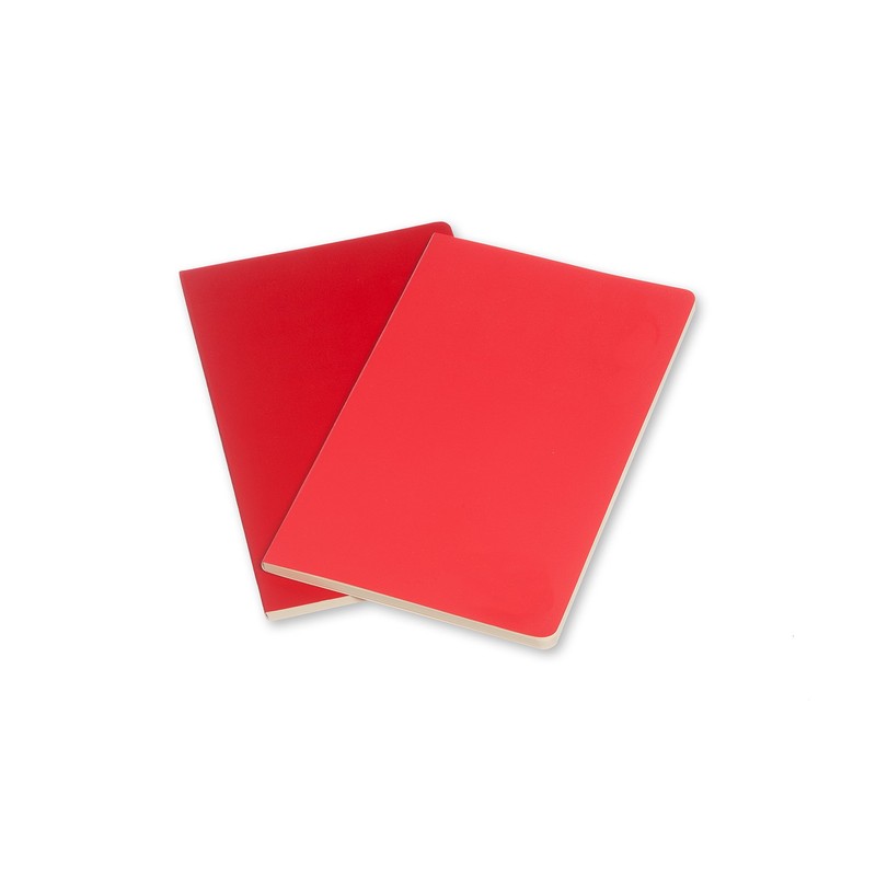 Moleskine Pocket Volant Geranium Red/Scarlet Red Plain Journal
