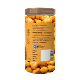Nutsmash Roasted Flavoured Makhana Crunchy & Healthy Fox Nuts Protein & Fiber-Rich Snack Peri Peri Flavour Puffed Kernels Fresh Fox Nuts, Ready To Eat Roasted Flavored Makhana Mix Lotus Seeds Savory