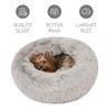Friends Forever Coco Cat Bed, Faux Fur Dog Beds for