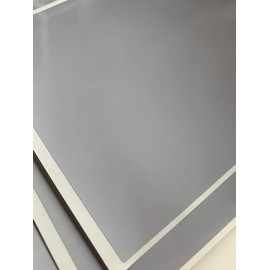 100 Tile Stickers 6 x 6 inch Transfers Covers for Kitchen Bathroom 15x15cm Square Wall Tile DIY Stick On Wall Peel and Stick Tile Style Decals (Grey x 100 Stickers, 15x15 cm)