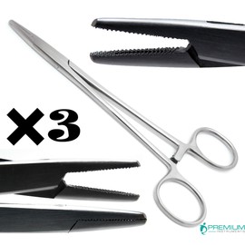 3× Mayo Hegar 6" Needle Holder Dental Surgical Stainless Steel Premium Instruments