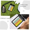 jojofuny 12sheet Golf Scorecards and Distance Chart Golf Distance Tracking