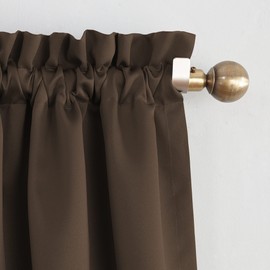 Sun Zero Barrow Energy Efficient Rod Pocket Curtain Panel Pair