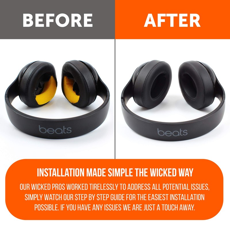 WC Wicked Cushions Replacement Ear Pads for Beats Studio 2