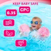 Arm Floaties for Kids Inflatable Pink Toddler Swim Arm Bands