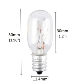 WE4M305 Dryer Light Bulb for GE/General Electric 120v 10watt Appliance Bulb (4 pack)