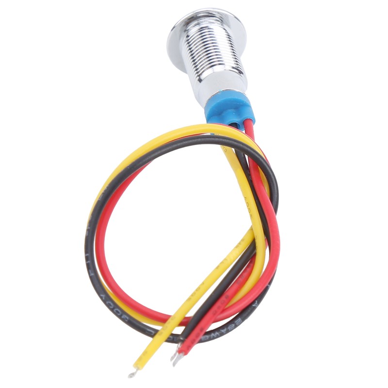 4 Sets PreWired Round LEDs Waterproof 2Color Signal Light Common