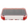 Fish Tackle Storage Box, Multi Compartment Portable PP Fishing Tackle