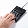Sanwa Supply NT-23UBK Quiet USB Numeric Keypad