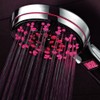 Hotel Spa 3 Colors LED Hand Shower with Temperature Display,