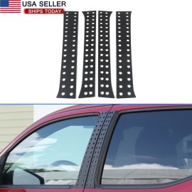 autotrim000 For Toyota Tacoma 2016-2023 Window B Pillar Post Panel Trim Cover Accessories US
