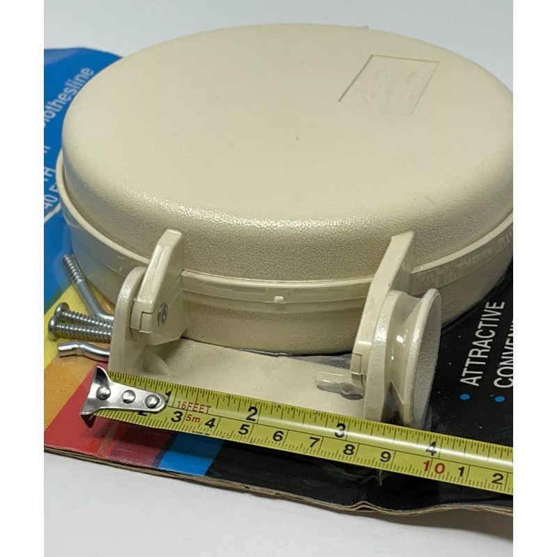 Sunline Vtg NEW Sunline 40' Retractable Clothesline Reel Model R400