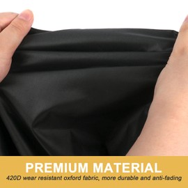 Guisong - Cubierta impermeable para parrilla, a prueba de polvo, para barbacoa Royal Gourmet CD1824AX, parrilla de carbón, parrilla de barbacoa, parrilla de barbacoa, parrilla ahumadora