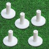 Rubber Golf Tees 1.5" and 2" Height Options with Cross