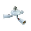 YCSSSD 3 in 1 Light Socket Splitter Adapter, E26/E27 Socket