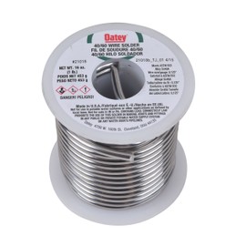 Oatey 21018 40/60 Wire Solder, 0.125-Inch ga. - 1 lb.