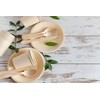 Eco Craft Stix Elegant Wooden Spoons. Eco-Friendly,BiodegradableAnd Compostable Wooden Spoons.