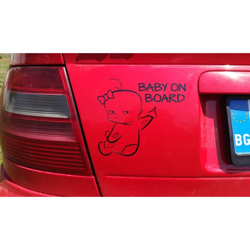 EROSPA® Baby On Board Car Sticker