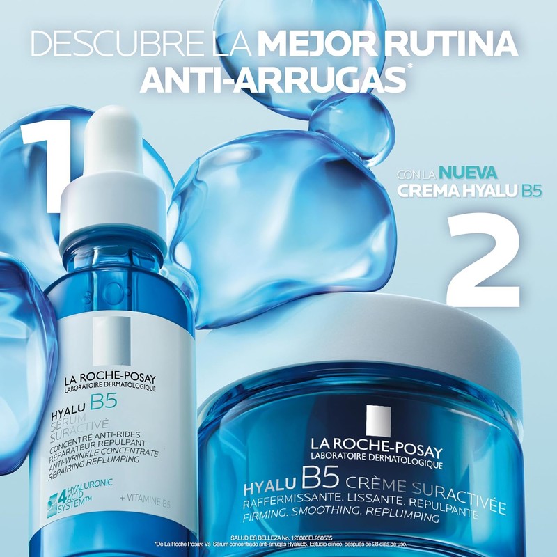 La Roche-Posay Hyalu B5 Suractivated Crema Antiarrugas Hidratante, 50 ml