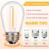 GvvooHome 24 Pack LED S14 Replacement Light Bulbs, Waterproof 1W