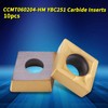 CCMT060204 Turning Inserts for Lathe Chisel, 10 Pieces CNC Carbide
