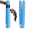 Cordless Hair Straightener and Curler 2 in 1 Ceramic Flat