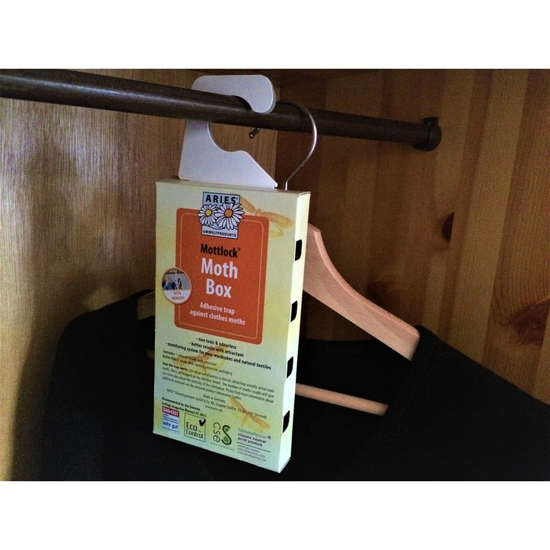 Natural Clothes Moth Pheromone Sticky Trap re-fill pack of 2