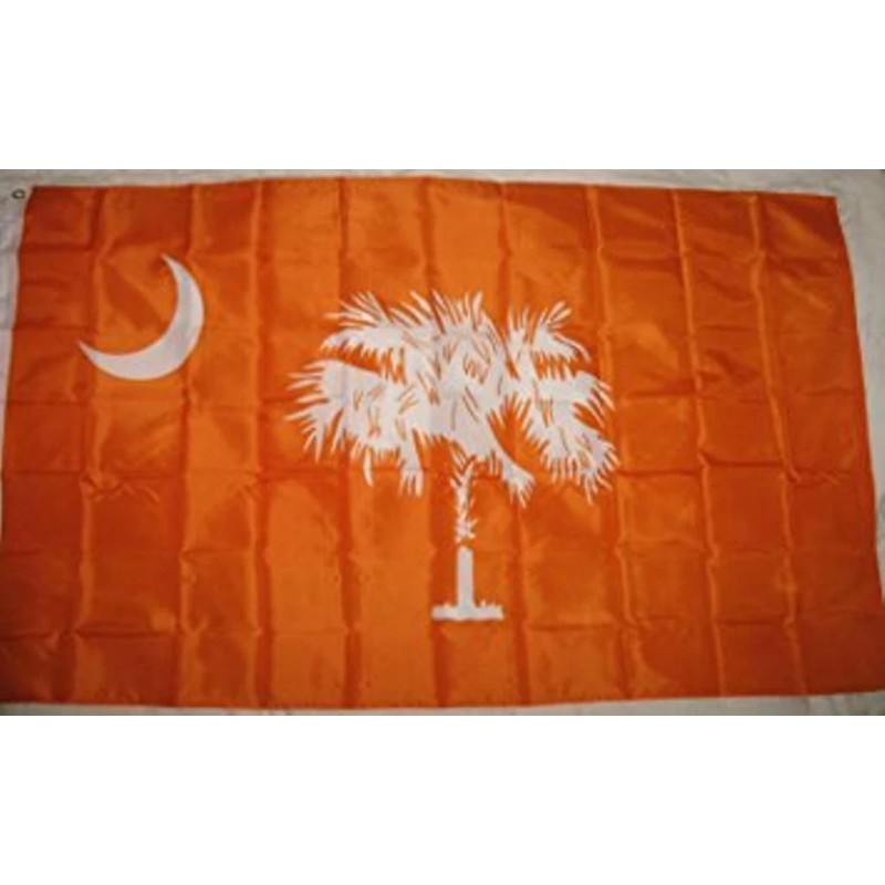Ruffin 3x5 ft CLEMSON TIGERS South Carolina Palmetto State ORANGE
