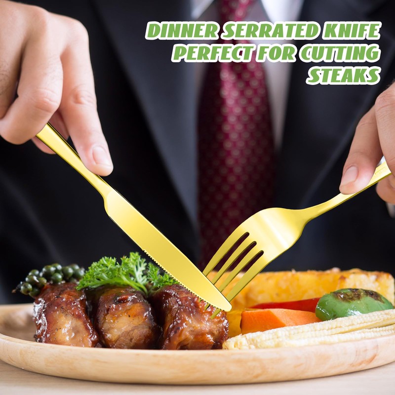 Nuenen 150 Pcs Stainless Steel Set Include 75 Dinner Forks