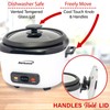 Brentwood 10-Cups Uncooked/20-Cups Cooked Electric Rice Cooker with Measuring Cup