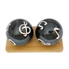 Top Chi Music Baoding Balls with Bamboo Stand. Chiming Chinese