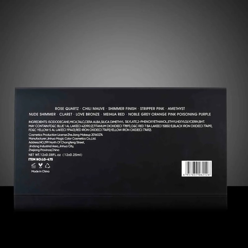 Set De Pintalabios Líquidos, Caja De Regalo, Incoloro Lip Gl
