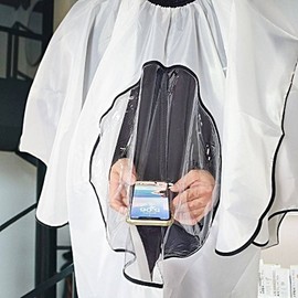 today Departure today, barbershop, hair salon, hair, cell phone, cutting cape, transparent window / 오늘 출발 바버샵 미용실 헤어 핸드폰 커트보 투명창