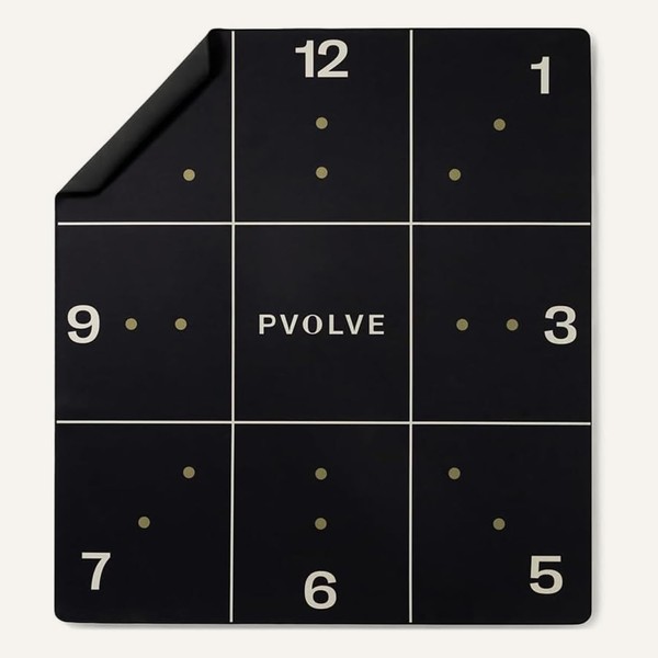 Pvolve Precision Mat - Home Workout Equipment, 4.6’ x 4’