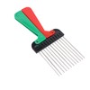 Afro Comb, Metal Hair Combs, Portable Hairdressing Salon Pick Comb