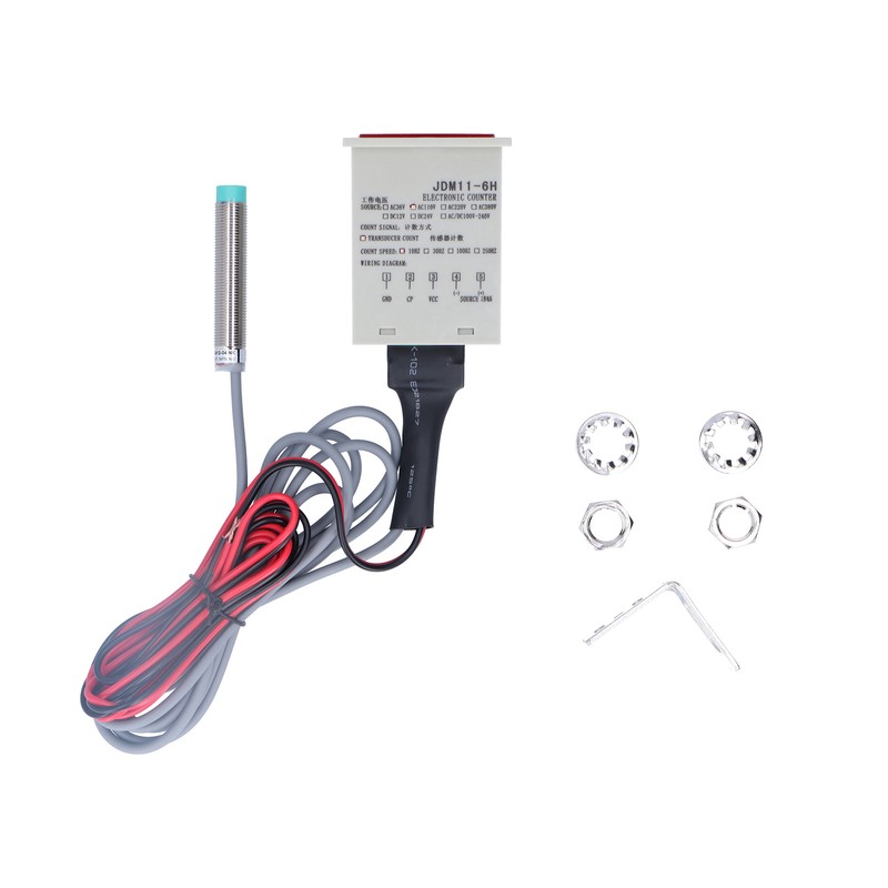 BERM Digital Electronic Counter for Metal Objects Contact Induction Panel