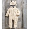 Mud Pie Baby Boy's Sherpa Bear Bunting (Infant) Cream 3-6