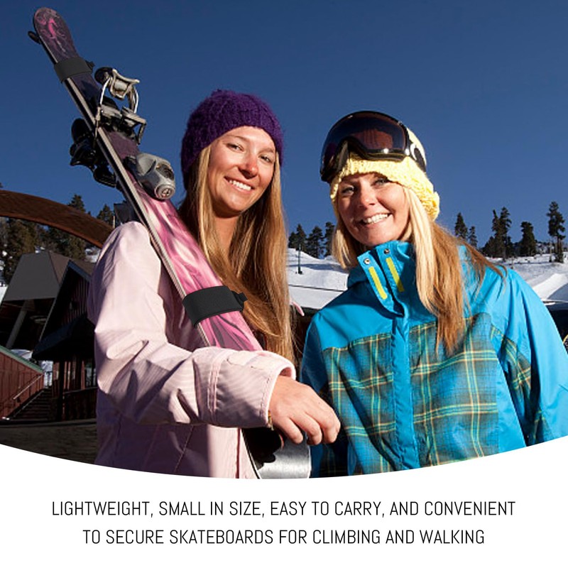 MEMOFYND 8 Pieces Of Ski Straps, Snowboard Binding Tools, Nylon