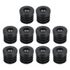 sourcing map 10Pcs Inserts for Round Tubes with M8 Thread,