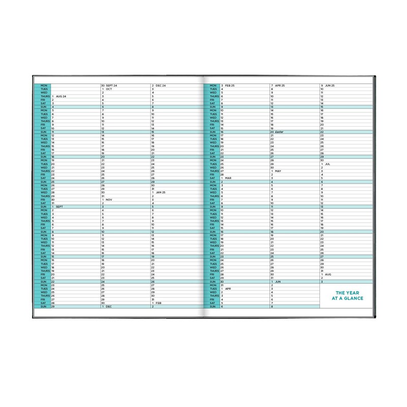 Academic Diary 2025-2026 A4 Week to View by Pirongs |