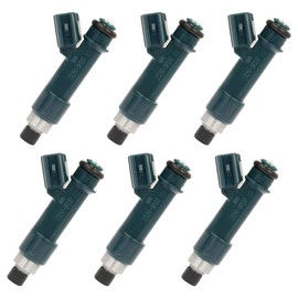 Fuel Injector Parts,ROADFAR 12 Hole Engine Fuel Injector Kits Fit for 03-10 for TOYOTA for 4Runner 07-09 for TOYOTA for FJ Cruiser 05-11 for TOYOTA for Tacoma/Tundra 23250-0P030,Pack of 6