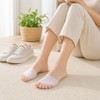 Five-Toe Gel Separator with Forefoot Cushion – Washable Foot Comfort