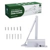 Automatic Door Closer - Hold Open Feature - Adjustable Hydraulic