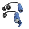 ViD® 2 x Adaptor Cable CEE 0.3 m Black 230